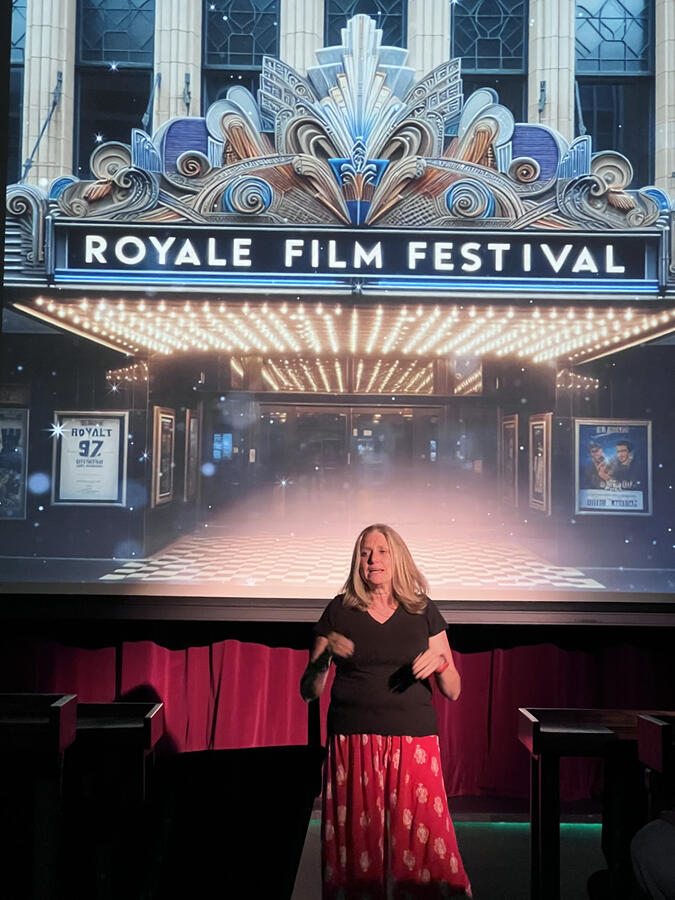 Filmmaker and TV producer Leslie Wilson (New Year's Rockin' Eve, The Wonderful World of Disney) introduces her short documentary, Hamstar, and announces its recent sale to a major television network