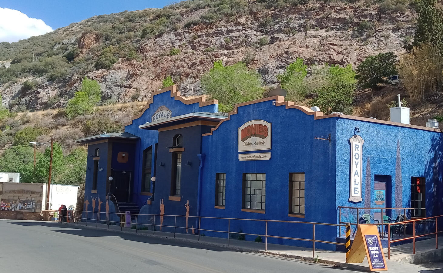 The Bisbee Royale at 94 Main Street in Bisbee, Arizona, is home to the annual Royale Film Festival